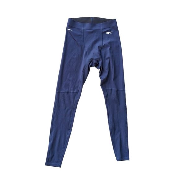 Reebok x Les Mills Men's Compression Leggings Sz M in blue - Picture 7 of 13